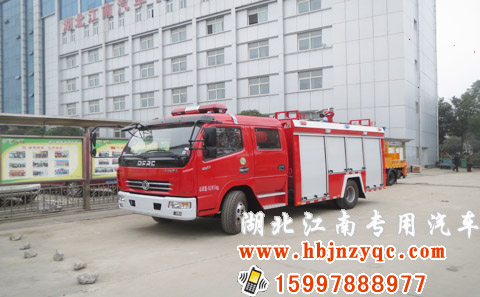 湖北江南專汽又出一新品---東風(fēng)國六消防車