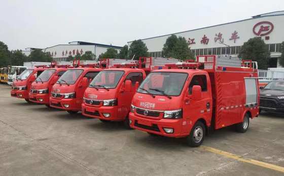 湖北江南2022年東風(fēng)藍牌消防車評測
